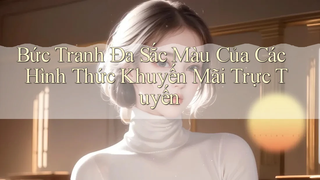 Bức Tranh Đa Sắc Màu Của Các Hình Thức Khuyến Mãi Trực Tuyến Bức Tranh Đa Sắc Màu Của Các Hình Thức Khuyến Mãi Trực Tuyến