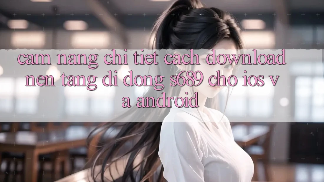 Cẩm nang Chi Tiết Cách Download Nền tảng di động s689 Cho iOS và Android Cẩm nang Chi Tiết Cách Download Nền tảng di động s689 Cho iOS và Android
