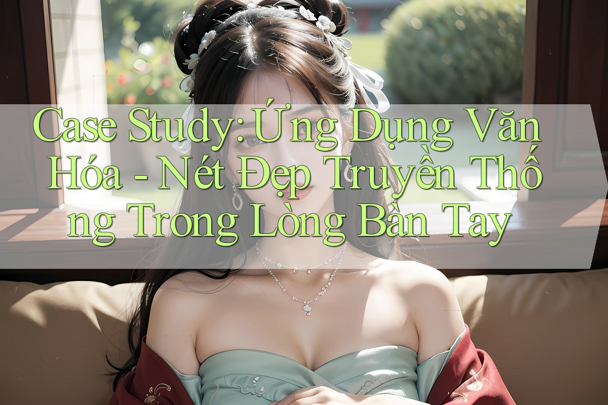 Case Study: Ứng Dụng Văn Hóa - Nét Đẹp Truyền Thống Trong Lòng Bàn Tay Case Study: Ứng Dụng Văn Hóa - Nét Đẹp Truyền Thống Trong Lòng Bàn Tay