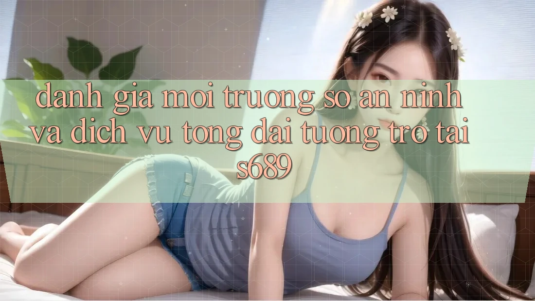 Đánh Giá Môi trường số An ninh Và Dịch Vụ Tổng đài tương trợ Tại s689 Đánh Giá Môi trường số An ninh Và Dịch Vụ Tổng đài tương trợ Tại s689