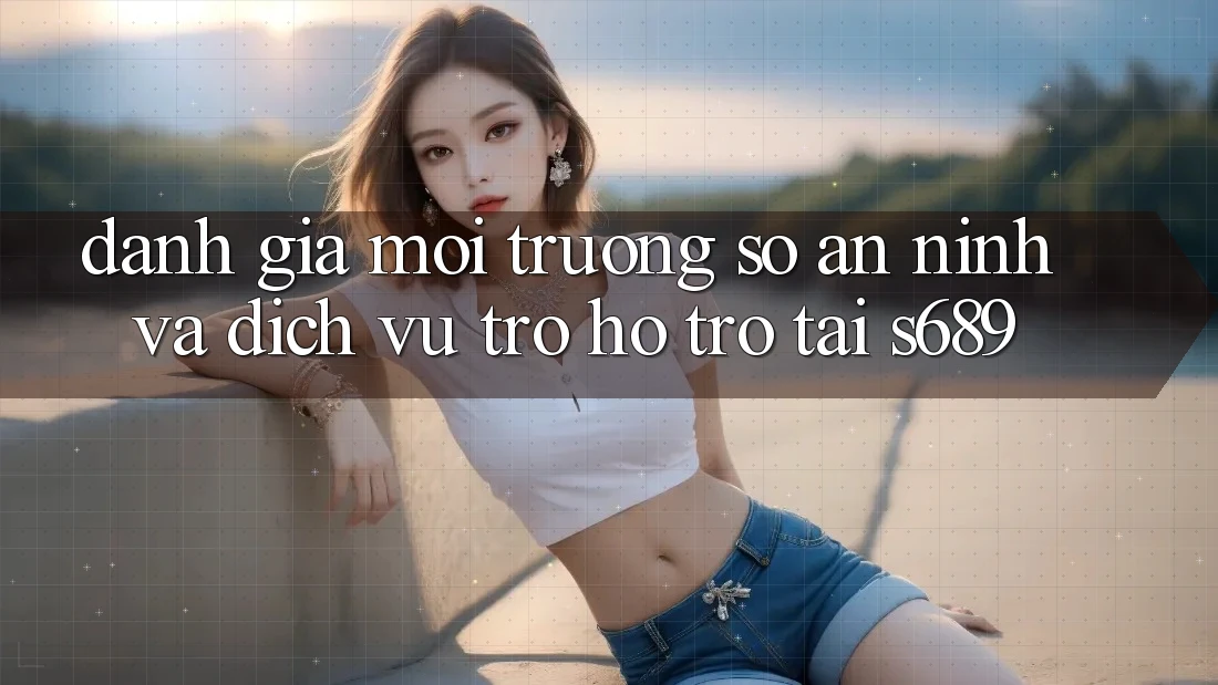Đánh Giá Môi trường số An ninh Và Dịch Vụ Trợ hỗ trợ Tại s689