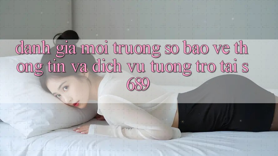 Đánh Giá Môi trường số Bảo vệ thông tin Và Dịch Vụ Tương trợ Tại s689 Đánh Giá Môi trường số Bảo vệ thông tin Và Dịch Vụ Tương trợ Tại s689