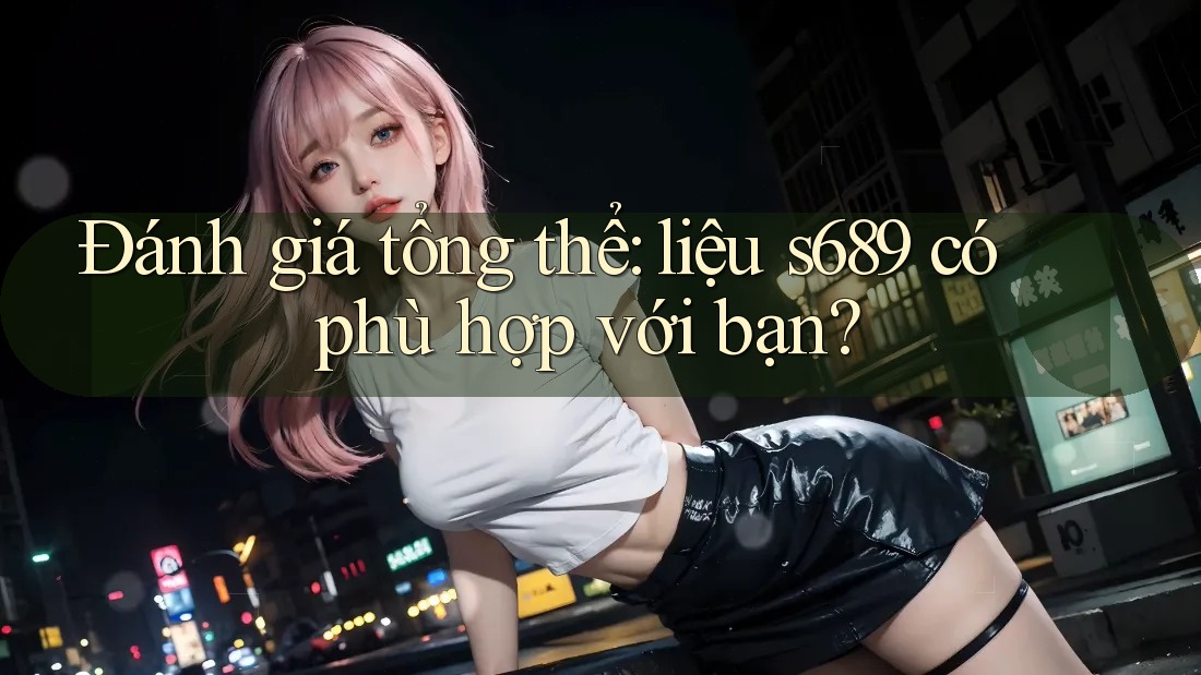 Đánh giá tổng thể: liệu s689 có phù hợp với bạn? Đánh giá tổng thể: liệu s689 có phù hợp với bạn?