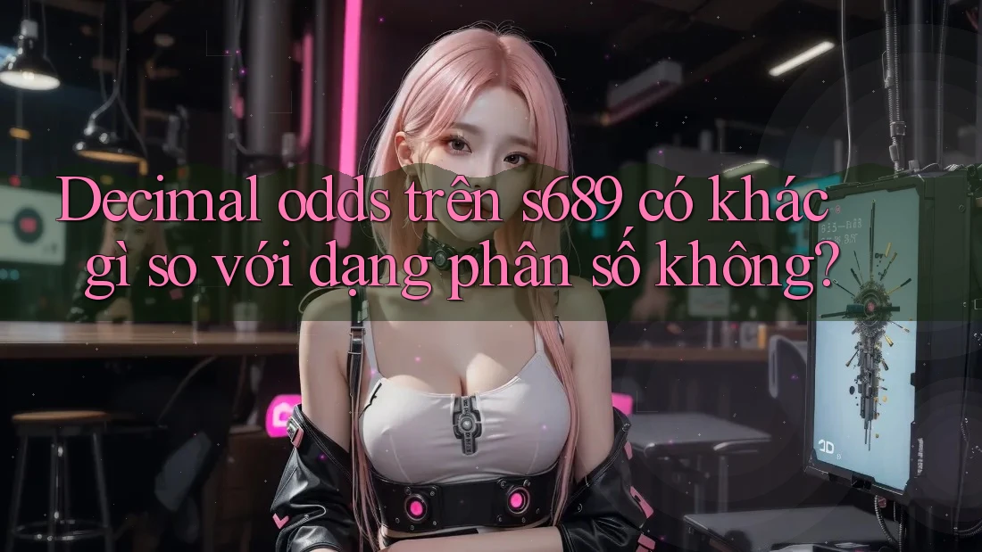 Decimal odds trên s689 có khác gì so với dạng phân số không?