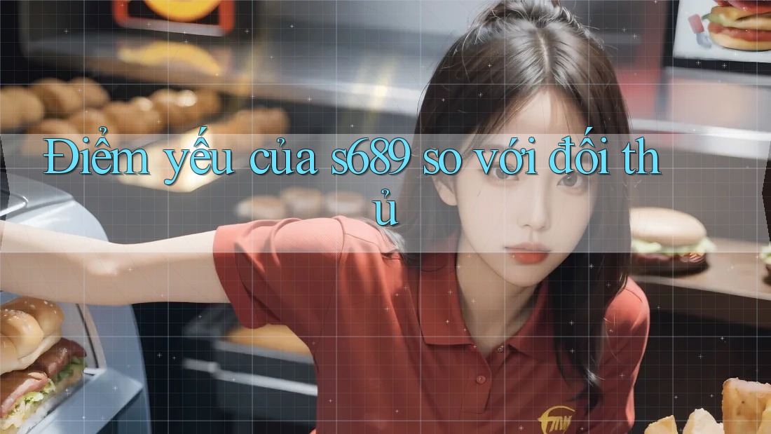 Điểm yếu của s689 so với đối thủ Điểm yếu của s689 so với đối thủ