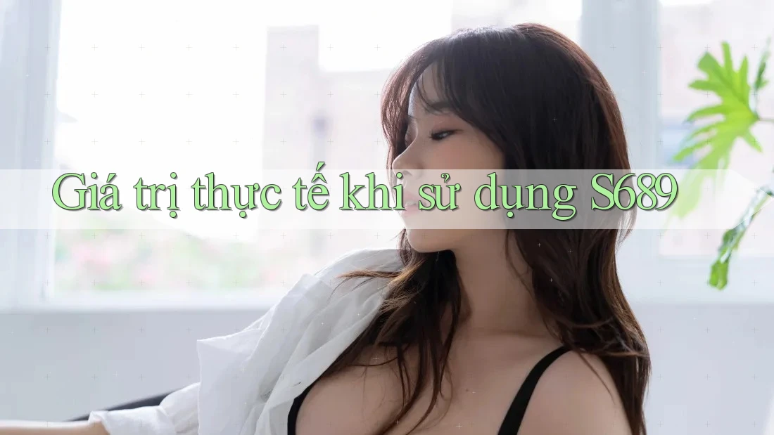 Giá trị thực tế khi sử dụng S689