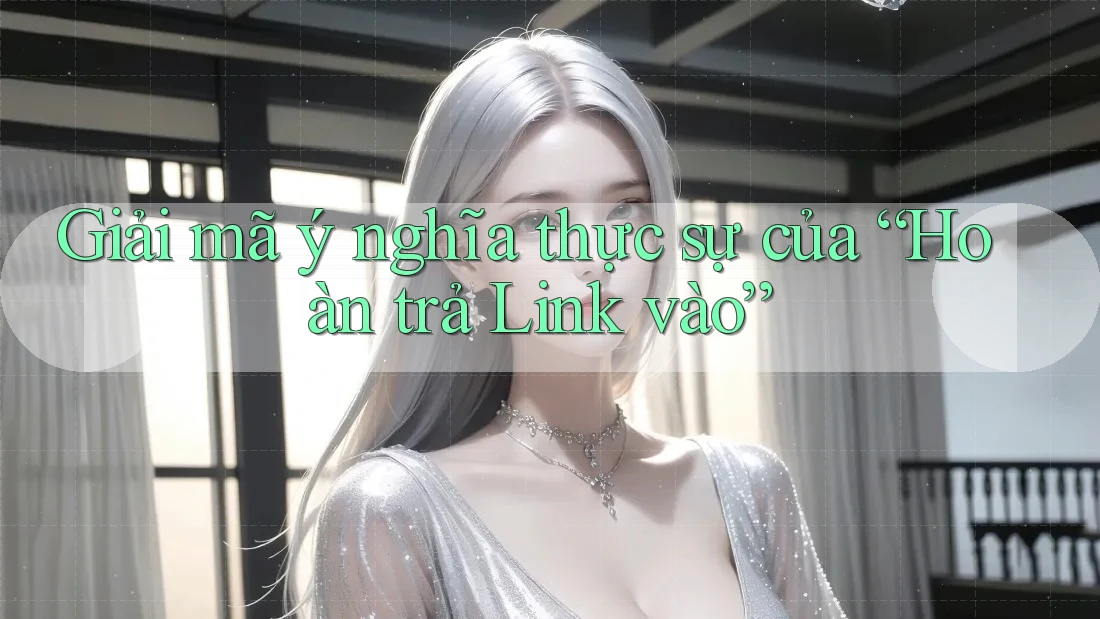Giải mã ý nghĩa thực sự của “Hoàn trả Link vào” Giải mã ý nghĩa thực sự của “Hoàn trả Link vào”