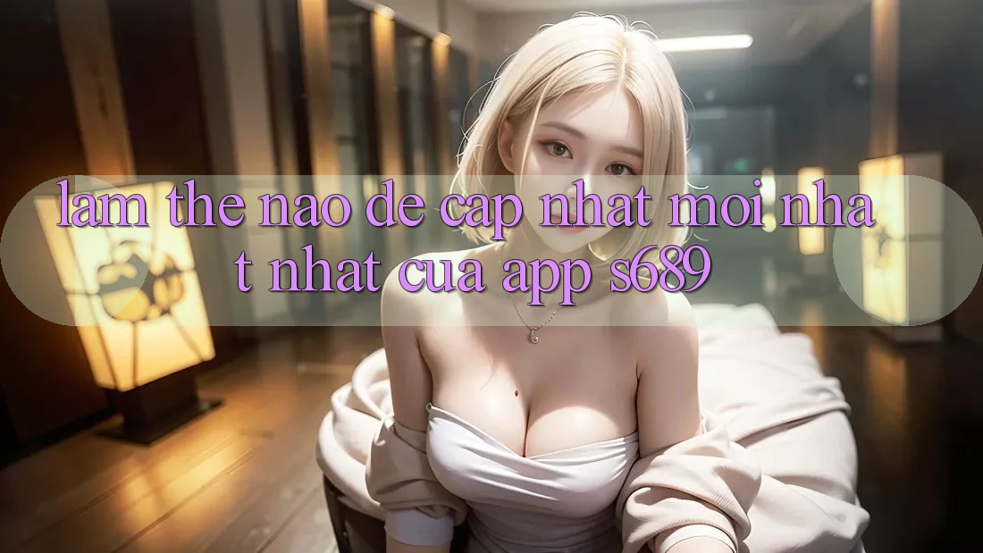 Làm thế nào để cập nhật mới nhất nhất của app s689? Làm thế nào để cập nhật mới nhất nhất của app s689?