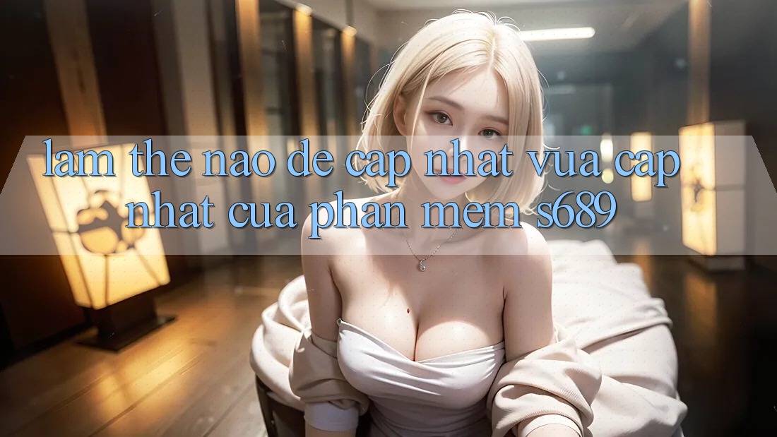Làm thế nào để cập nhật vừa cập nhật của phần mềm s689?