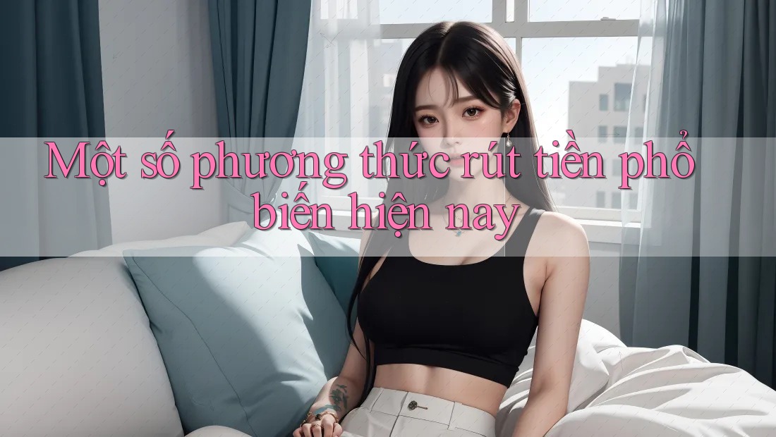 Một số phương thức rút tiền phổ biến hiện nay Một số phương thức rút tiền phổ biến hiện nay