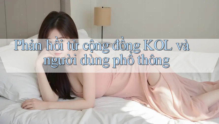 Phản hồi từ cộng đồng KOL và người dùng phổ thông Phản hồi từ cộng đồng KOL và người dùng phổ thông