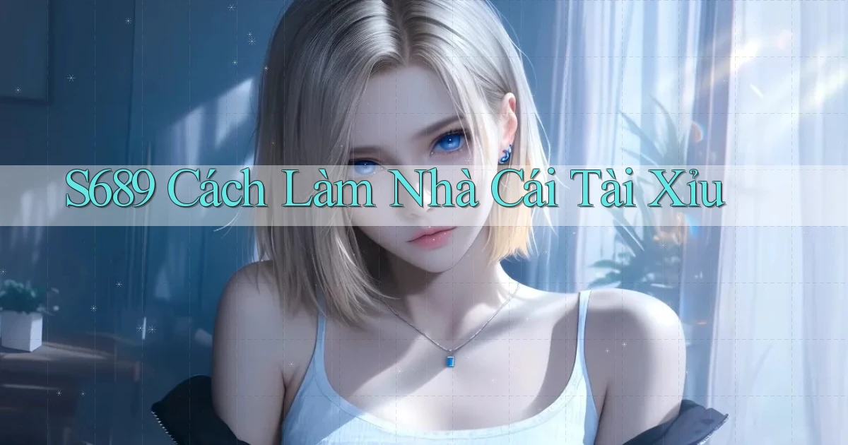 s689  cách làm nhà cái tài xỉu