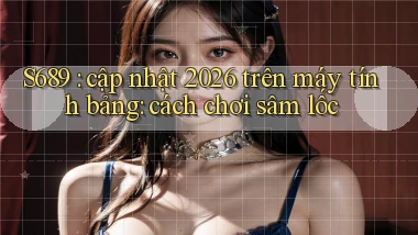 S689 cập nhật 2026 trên máy tính bảng cách chơi sâm lốc