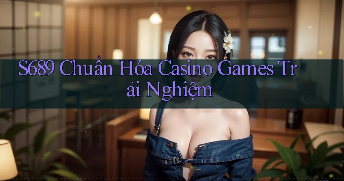 s689  chuẩn hóa casino games trải nghiệm