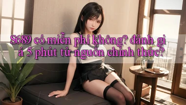 S689 có miễn phí không đánh giá 5 phút từ nguồn chính thức
