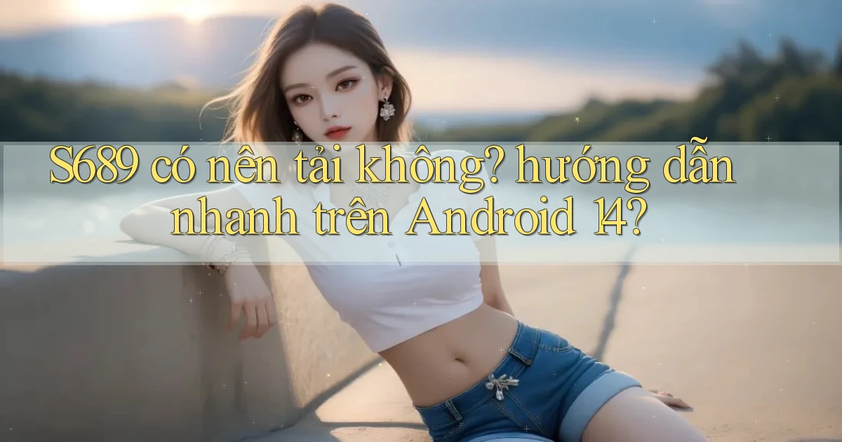 S689 có nên tải không hướng dẫn nhanh trên Android 14