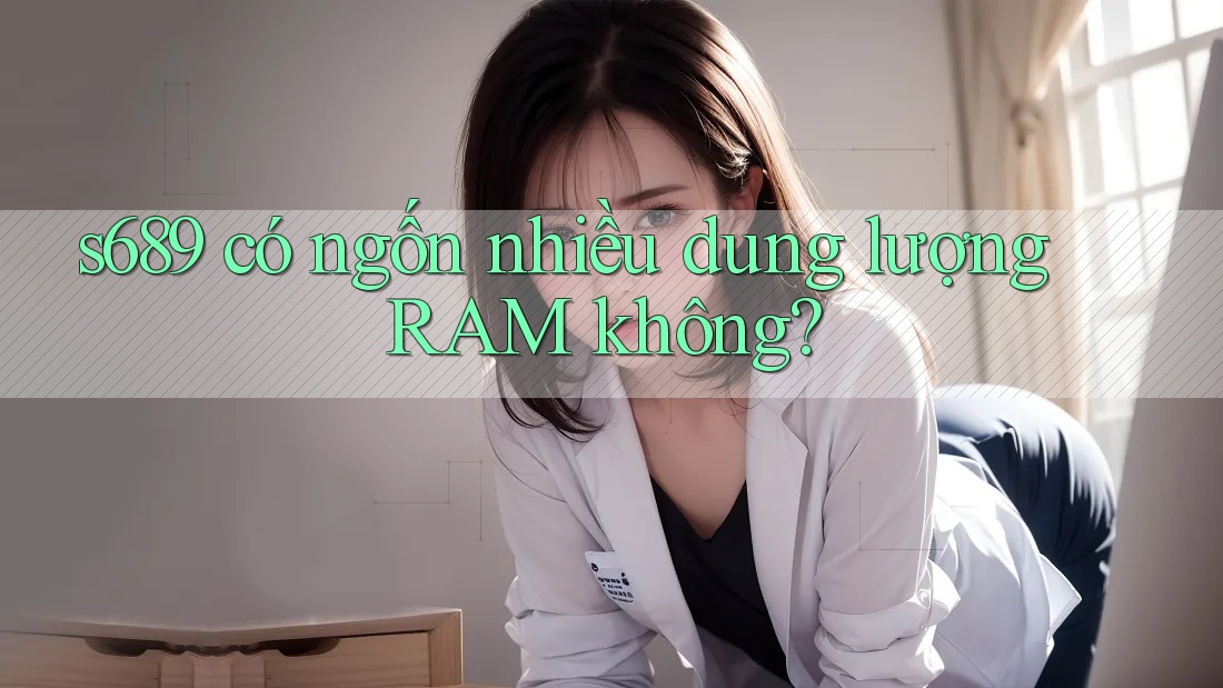 s689 có ngốn nhiều dung lượng RAM không? s689 có ngốn nhiều dung lượng RAM không?