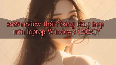 s689 review thật bảng tổng hợp trên laptop Windows (2026)