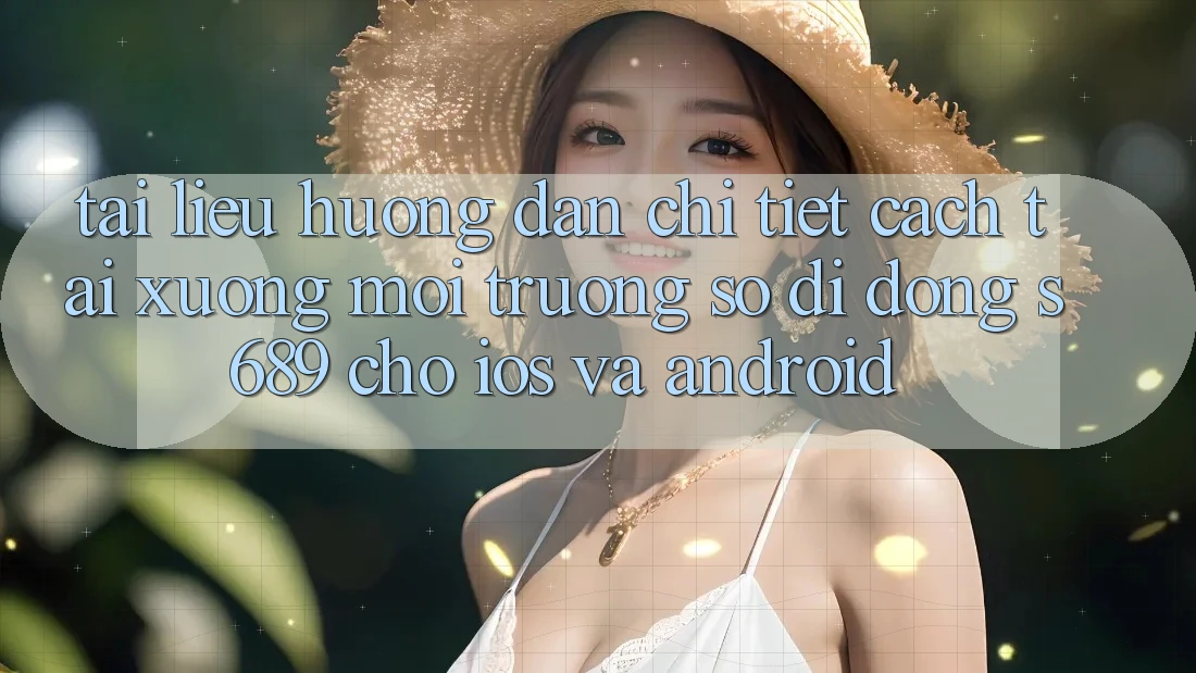 Tài liệu hướng dẫn Chi Tiết Cách Tải xuống Môi trường số di động s689 Cho iOS và Android Tài liệu hướng dẫn Chi Tiết Cách Tải xuống Môi trường số di động s689 Cho iOS và Android
