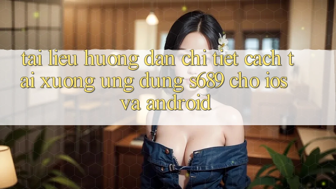 Tài liệu hướng dẫn Chi Tiết Cách Tải xuống Ứng Dụng s689 Cho iOS và Android Tài liệu hướng dẫn Chi Tiết Cách Tải xuống Ứng Dụng s689 Cho iOS và Android