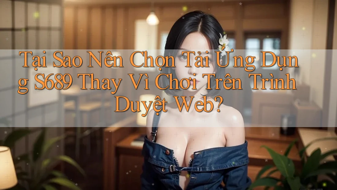 Tại Sao Nên Chọn Tải Ứng Dụng S689 Thay Vì Chơi Trên Trình Duyệt Web?