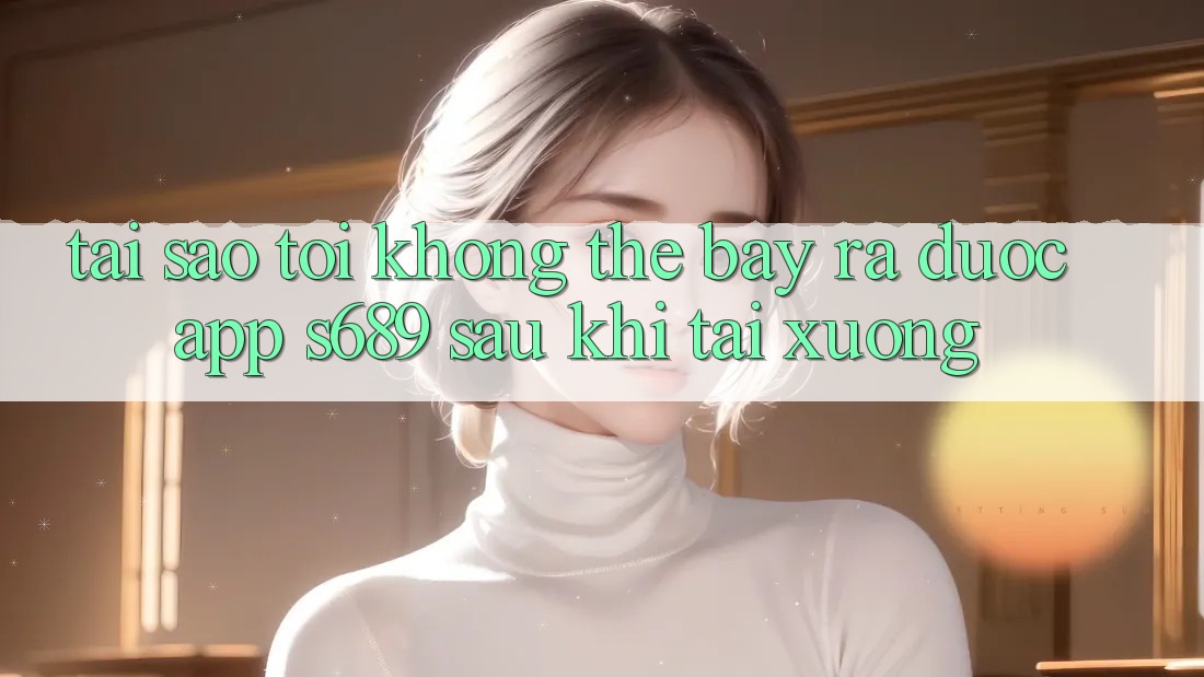 Tại sao tôi không thể bày ra được app s689 sau khi tải xuống? Tại sao tôi không thể bày ra được app s689 sau khi tải xuống?