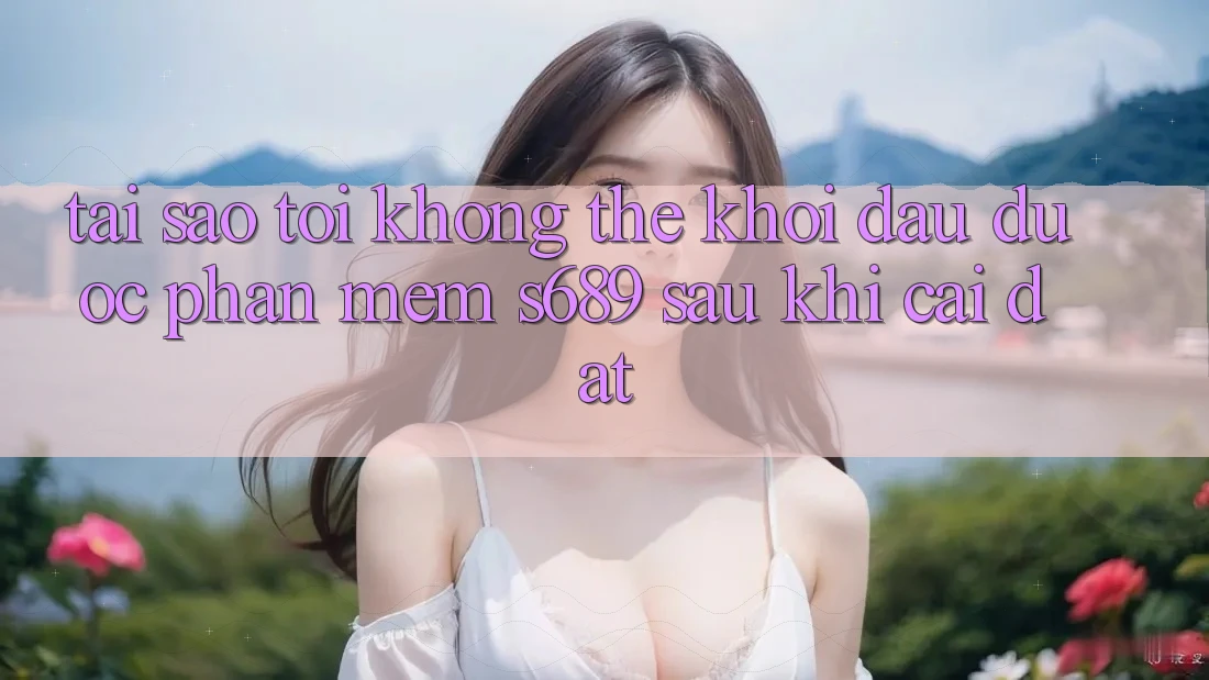 Tại sao tôi không thể khởi đầu được phần mềm s689 sau khi cài đặt? Tại sao tôi không thể khởi đầu được phần mềm s689 sau khi cài đặt?