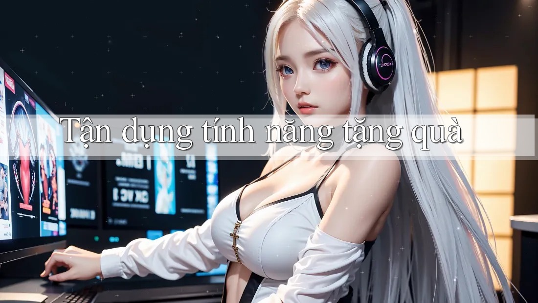 Tận dụng tính năng tặng quà Tận dụng tính năng tặng quà