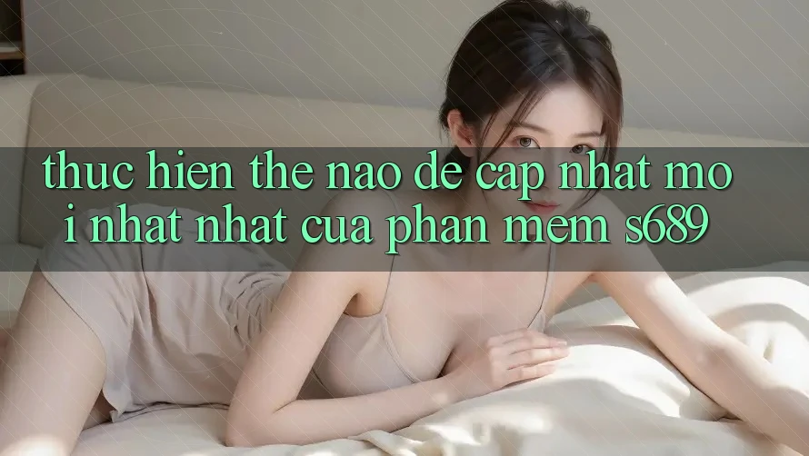Thực hiện thế nào để cập nhật mới nhất nhất của phần mềm s689?