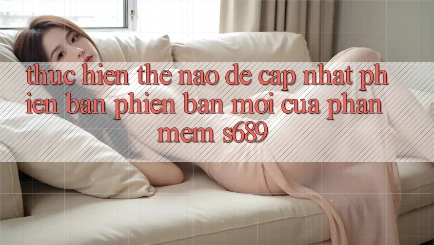 Thực hiện thế nào để cập nhật phiên bản phiên bản mới của phần mềm s689?