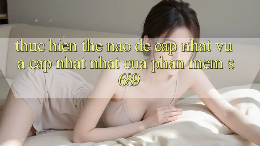 Thực hiện thế nào để cập nhật vừa cập nhật nhất của phần mềm s689?