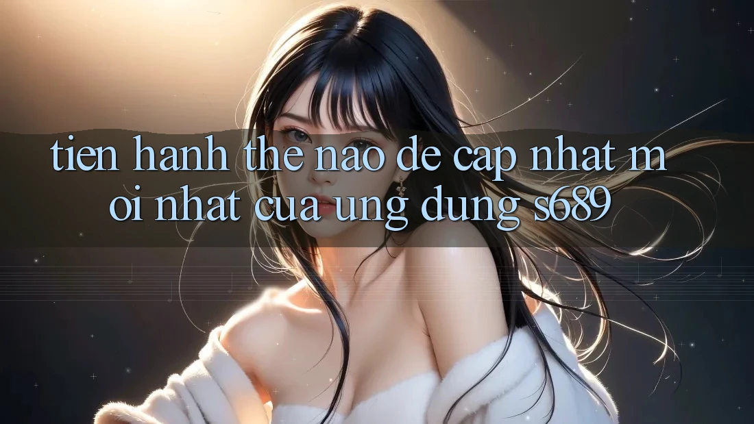 Tiến hành thế nào để cập nhật mới nhất của ứng dụng s689? Tiến hành thế nào để cập nhật mới nhất của ứng dụng s689?