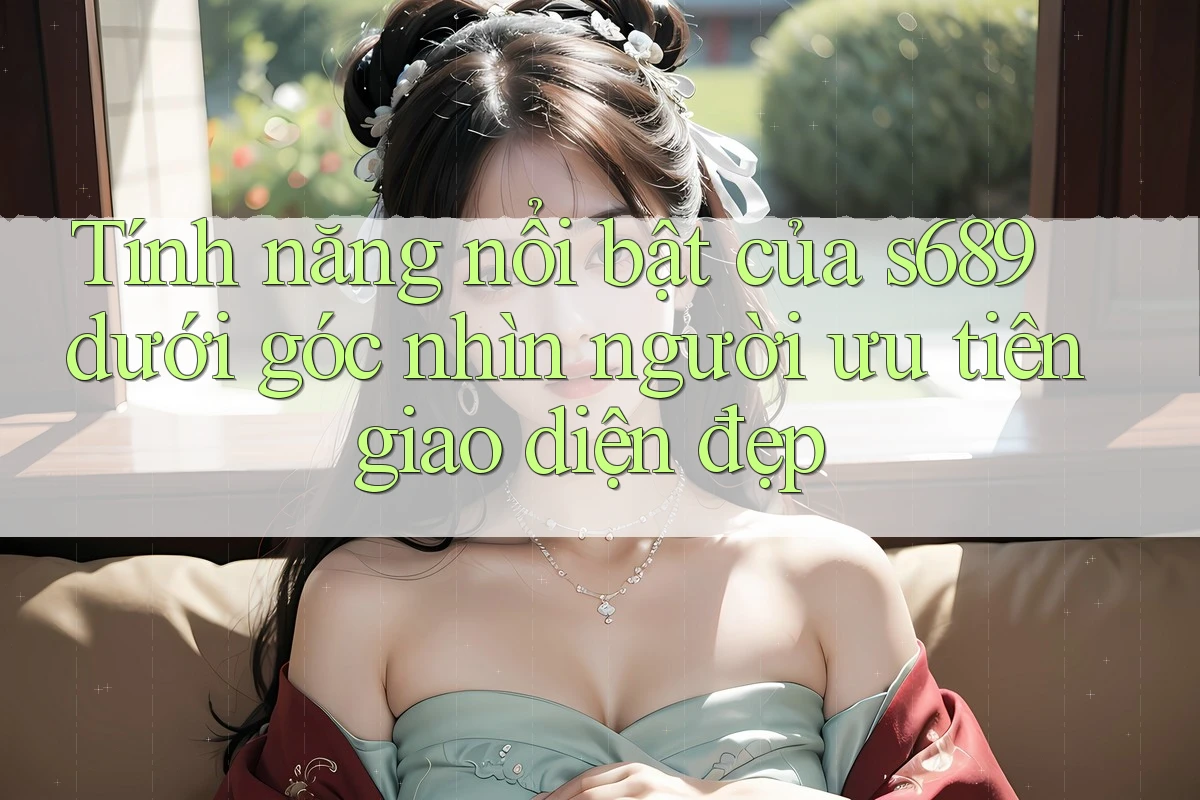 Tính năng nổi bật của s689 dưới góc nhìn người ưu tiên giao diện đẹp Tính năng nổi bật của s689 dưới góc nhìn người ưu tiên giao diện đẹp