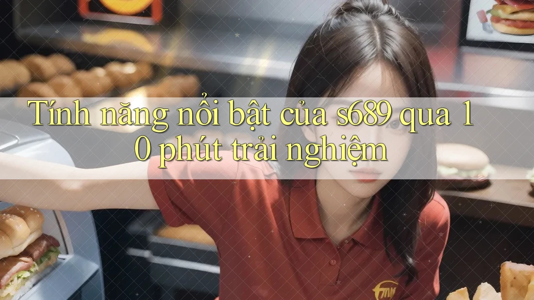 Tính năng nổi bật của s689 qua 10 phút trải nghiệm