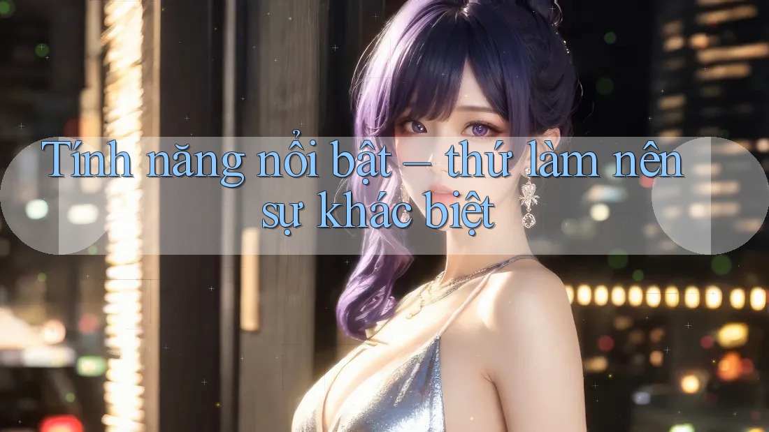 Tính năng nổi bật – thứ làm nên sự khác biệt Tính năng nổi bật – thứ làm nên sự khác biệt
