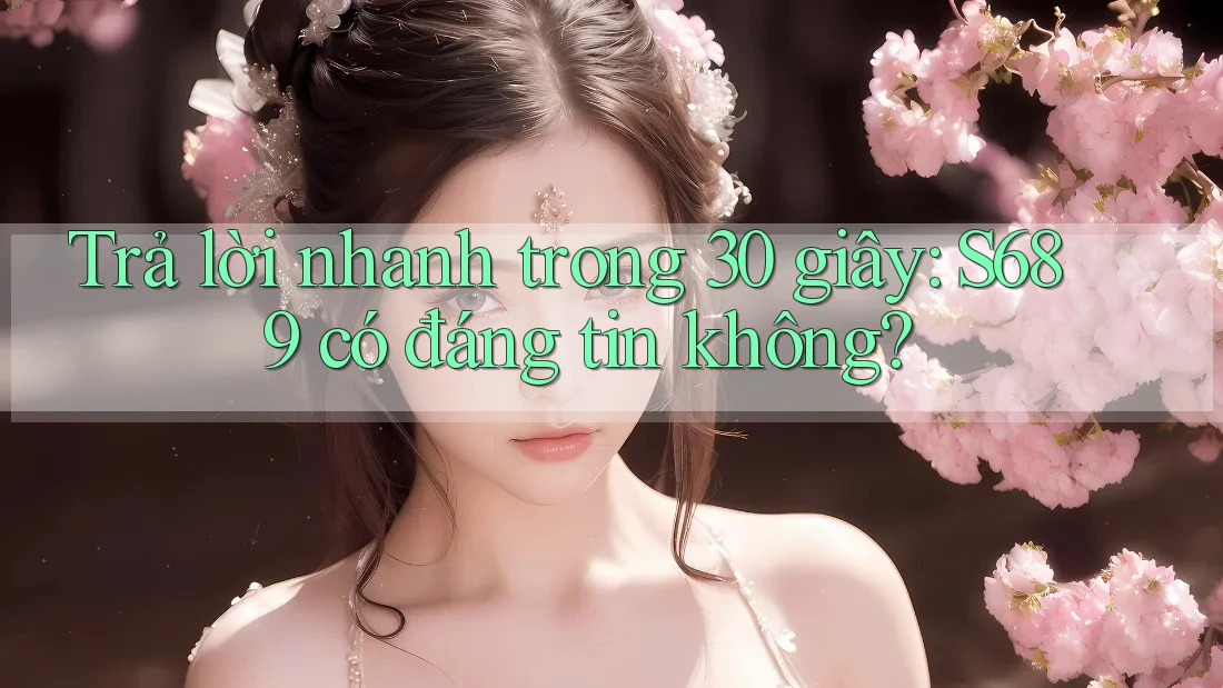 Trả lời nhanh trong 30 giây: S689 có đáng tin không?