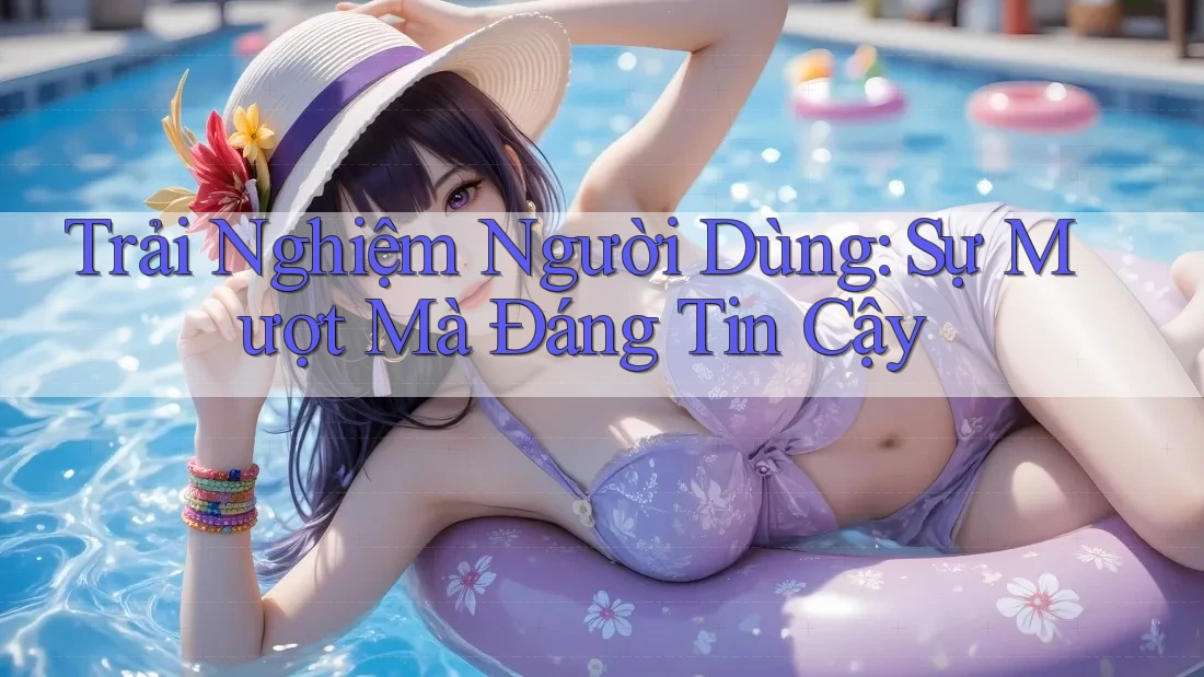 Trải Nghiệm Người Dùng: Sự Mượt Mà Đáng Tin Cậy Trải Nghiệm Người Dùng: Sự Mượt Mà Đáng Tin Cậy