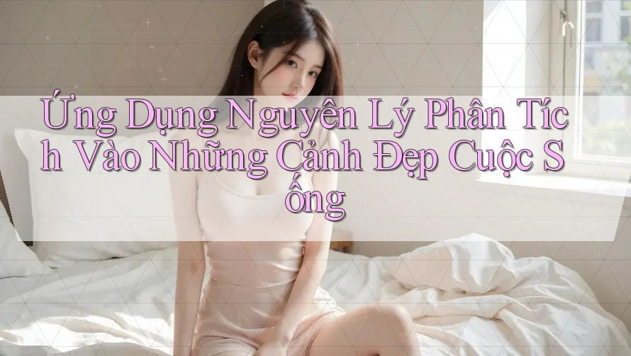 Ứng Dụng Nguyên Lý Phân Tích Vào Những Cảnh Đẹp Cuộc Sống Ứng Dụng Nguyên Lý Phân Tích Vào Những Cảnh Đẹp Cuộc Sống